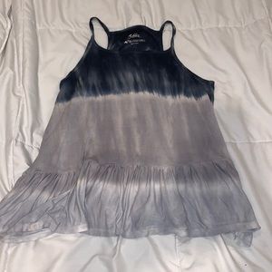 Justice Tie-Dye Flowy Tank Top – Size 14/16